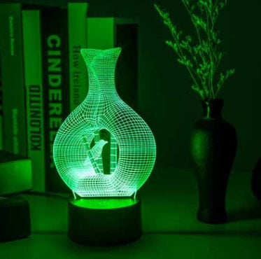 3D night light LED lamp