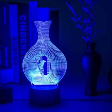 3D night light LED lamp